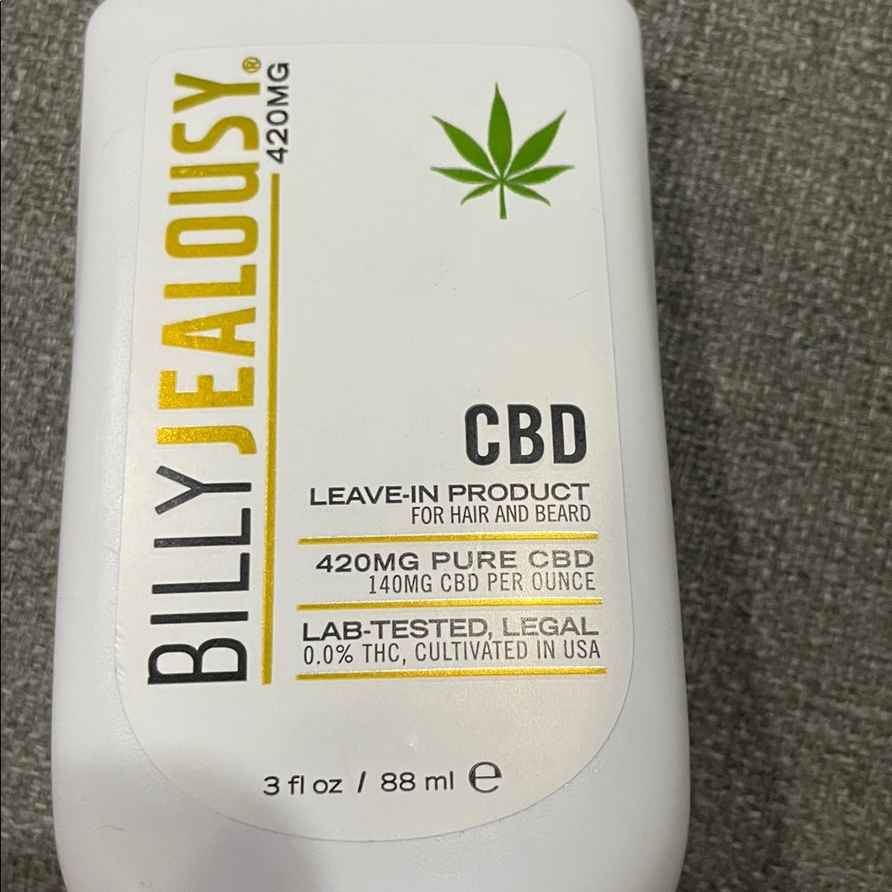 BILLY JEALOUSY by Billy Jealousy USA BEARD CONTROL LEAVE-IN CONDITIONER 3 oz